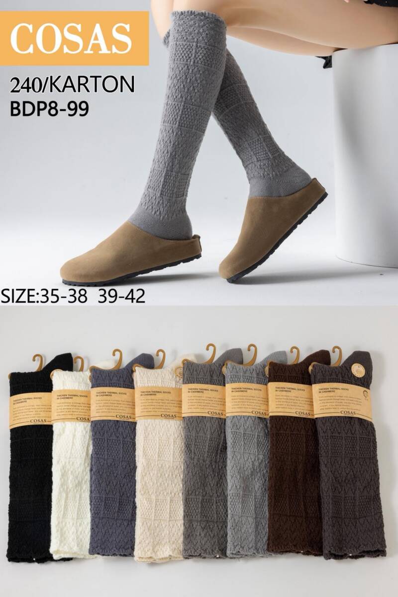 Skarpety damskie Roz 35-42, Mix kolor Paczka 40 szt